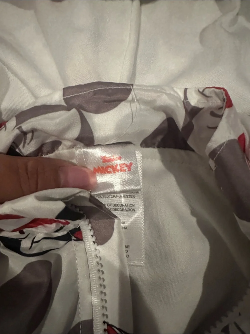 Disney lightweight hooded